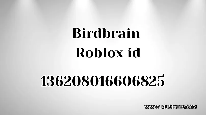Birdbrain Roblox id