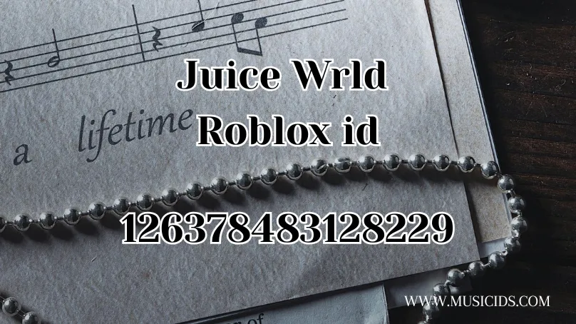 Juice Wrld Roblox id