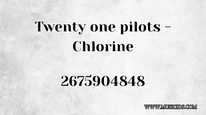 Twenty one pilots - Chlorine